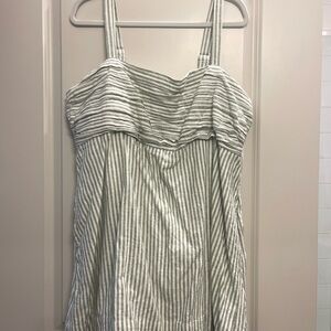 Abercrombie Striped Sleeveless Skort Dress